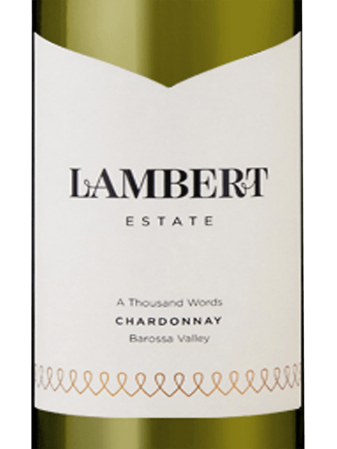 Lambert Estate, A Thousand Words Chardonnay, Barossa Valley