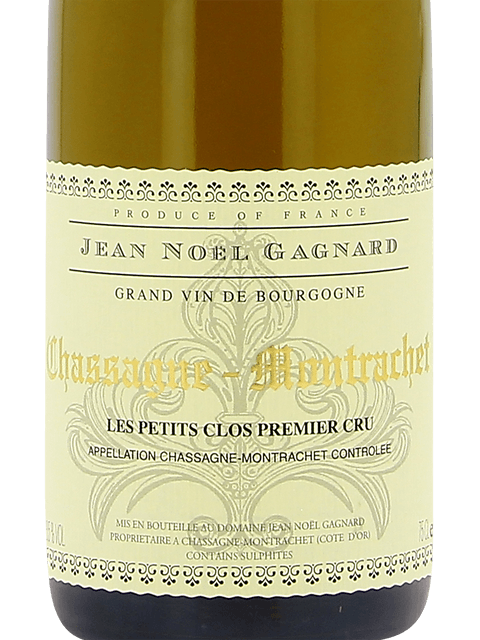 Jean Noel Gagnard, Chassagne-Montrachet Premier Cru, Les Petits Clos