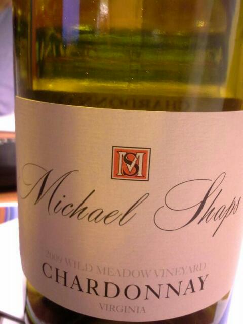 Michael Shaps, Wild Meadow Vineyard Chardonnay, Virginia