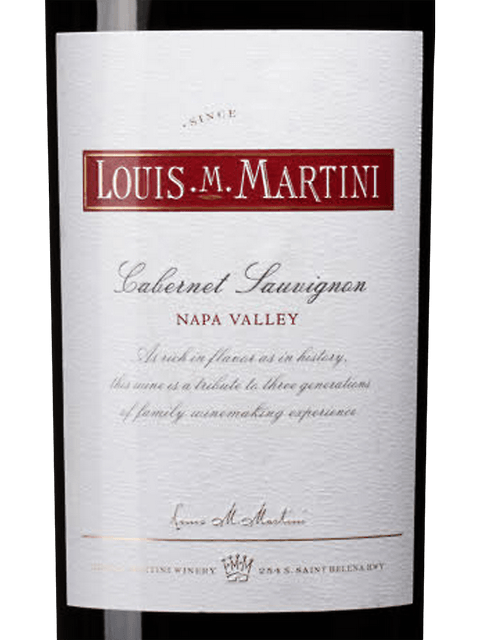Louis Martini, Cabernet Sauvignon Special Selection, Napa Valley