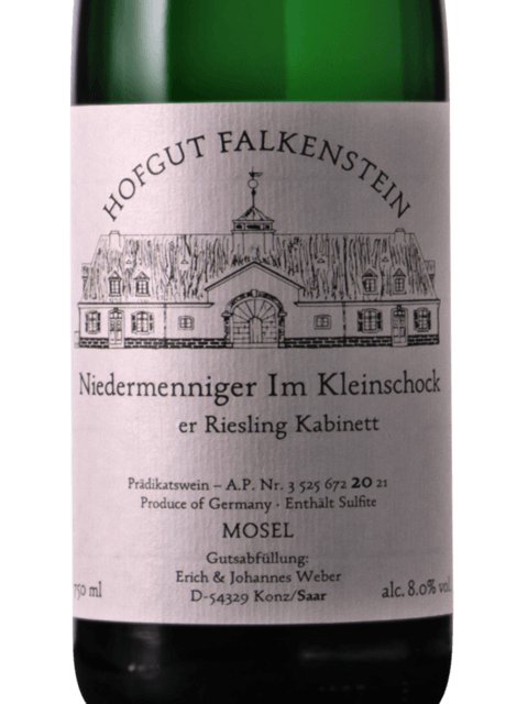Hofgut Falkenstein, Niedermenniger Im Kleinschock Riesling Kabinett, Mosel