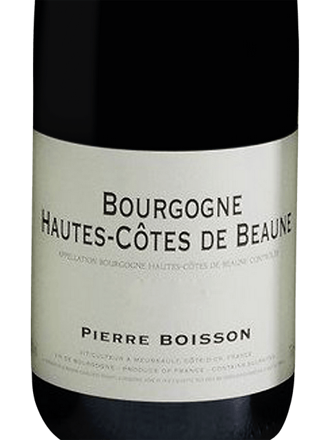Pierre Boisson, Bourgogne, Hautes Cotes de Beaune