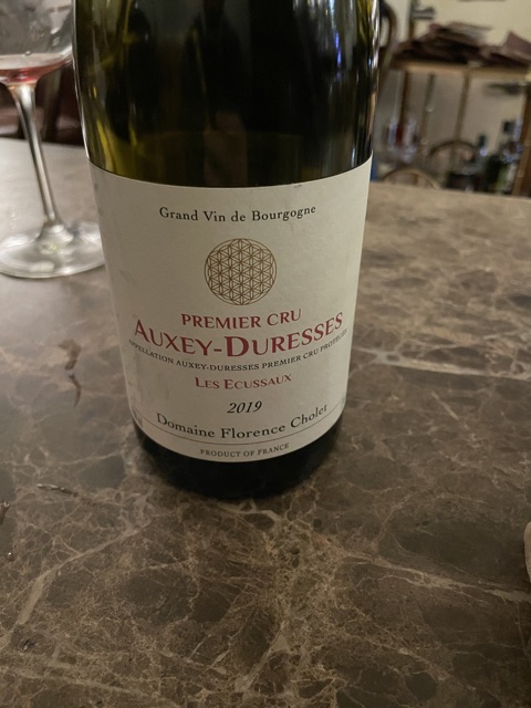 Domaine Florence Cholet, Auxey-Duresses Premier Cru, Les Ecussaux