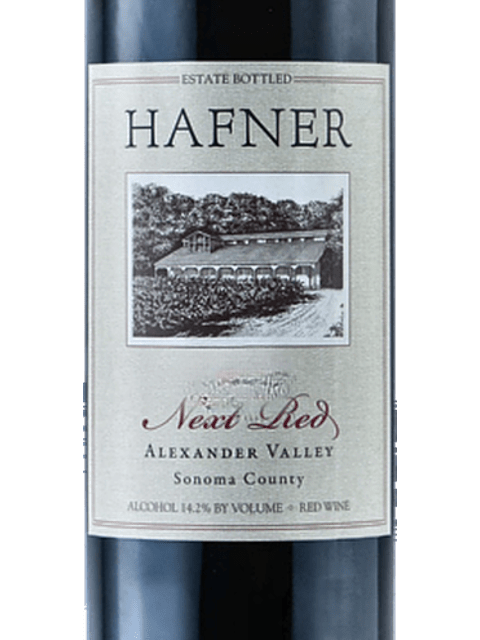 Hafner, Next Red, Alexander Valley