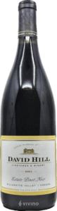 David Hill, Estate Pinot Noir, Willamette Valley