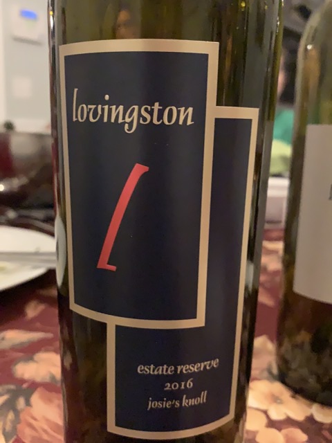 Lovingston Winery, Estate Reserve Josie's Knoll, Monticello