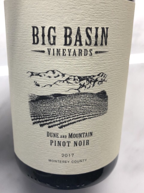 Big Basin, Pinot Noir, Monterey County