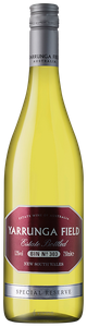 Yarrunga Field, Special Reserve Shiraz, New South Wales