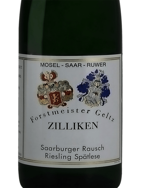 Forstmeister Geltz Zilliken, Saarburger Rausch Riesling Spatlese Auktion, Mosel