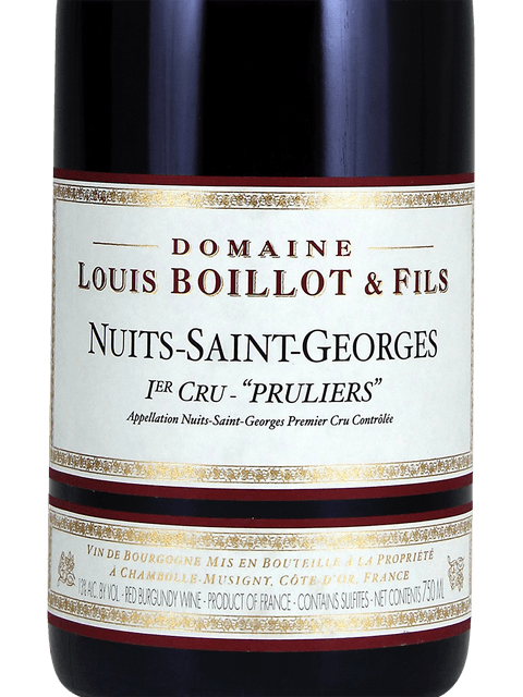Domaine Louis Boillot, Nuits-Saint-Georges Premier Cru