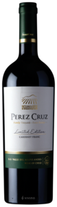 Perez Cruz, Limited Edition Cabernet Franc, Maipo Valley