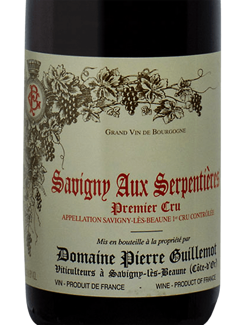 Pierre Guillemot, Savigny-les-Beaune Premier Cru, Aux Serpentieres