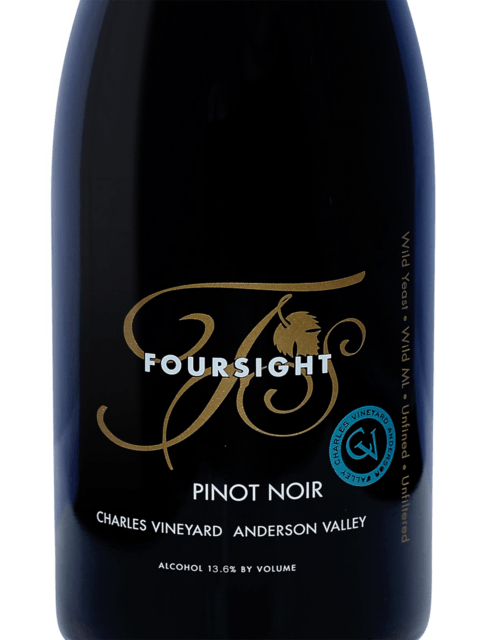Foursight, Charles Vineyard Pinot Noir Zero, Anderson Valley