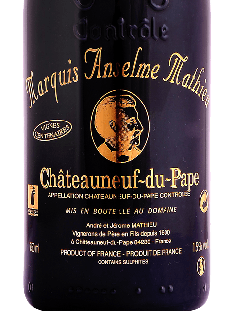 Domaine Andre Mathieu, Chateauneuf-du-Pape, Blanc