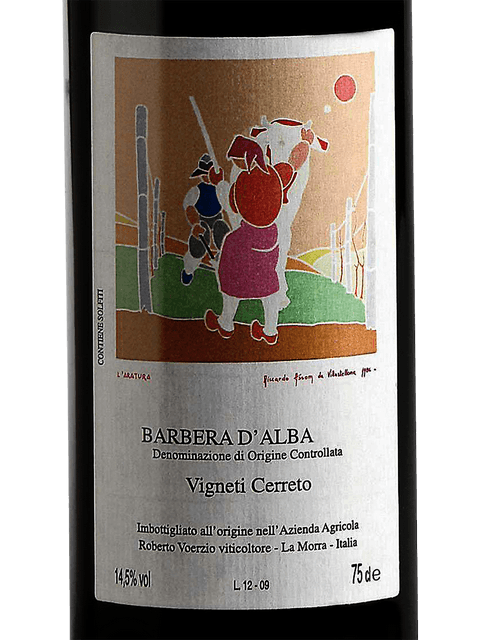 Roberto Voerzio, Barbera d'Asti, Superiore