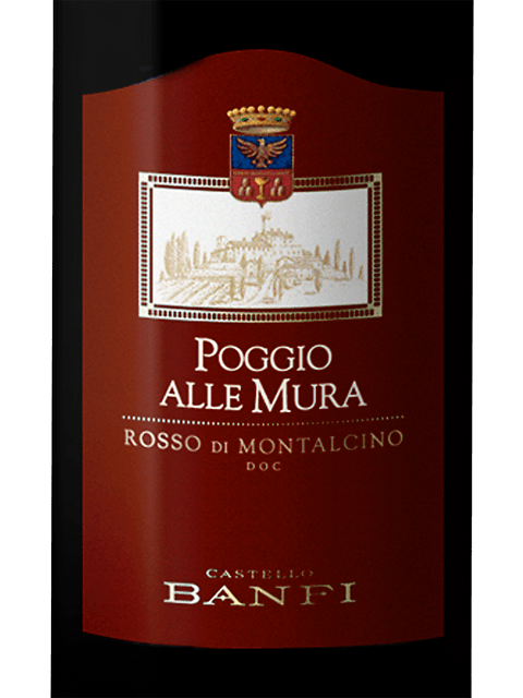 Castello Banfi, Rosso di Montalcino, Poggio Alle Mura