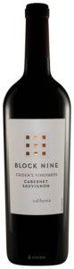 Block Nine, Cabernet Sauvignon, California