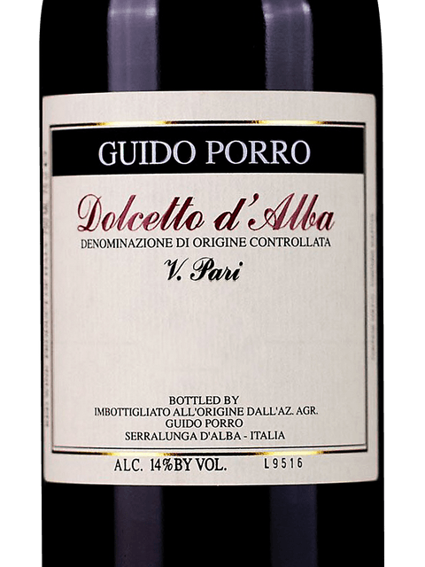 Guido Porro, Barbera d'Alba