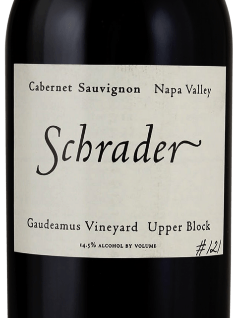 Schrader, Gaudeamus Vineyard Upper Block Cabernet Sauvignon, Napa Valley