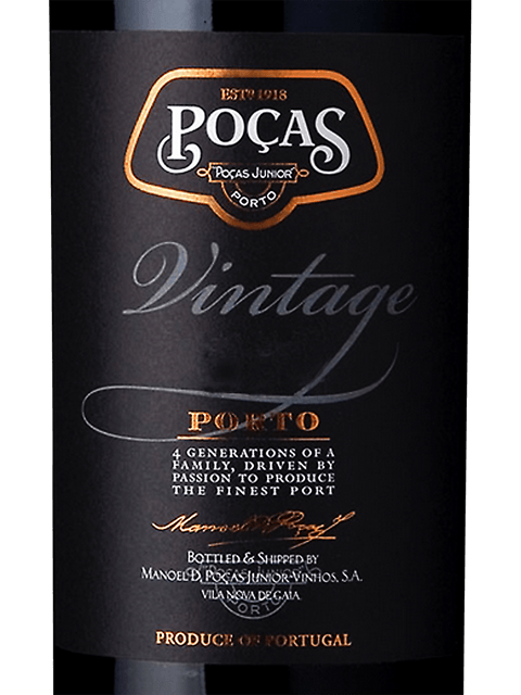 Pocas, Vintage Port