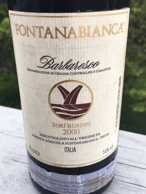 Fontanabianca, Barbaresco, Sori Burdin