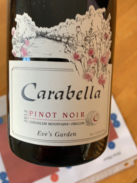 Carabella, Eves Garden Pinot Noir, Chehalem Mountains