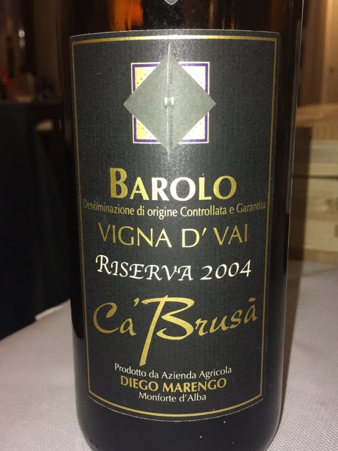 Ca' Brusa, Barolo, Vigna Vai