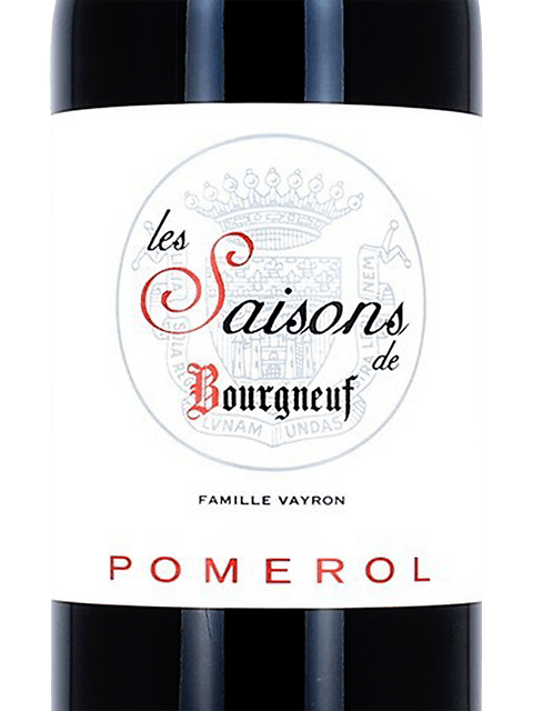 Les Saisons de Bourgneuf, Pomerol