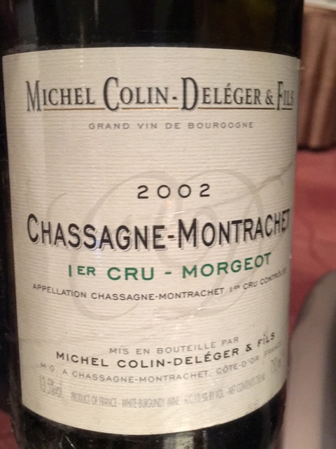 Michel Colin-Deleger, Montrachet Grand Cru