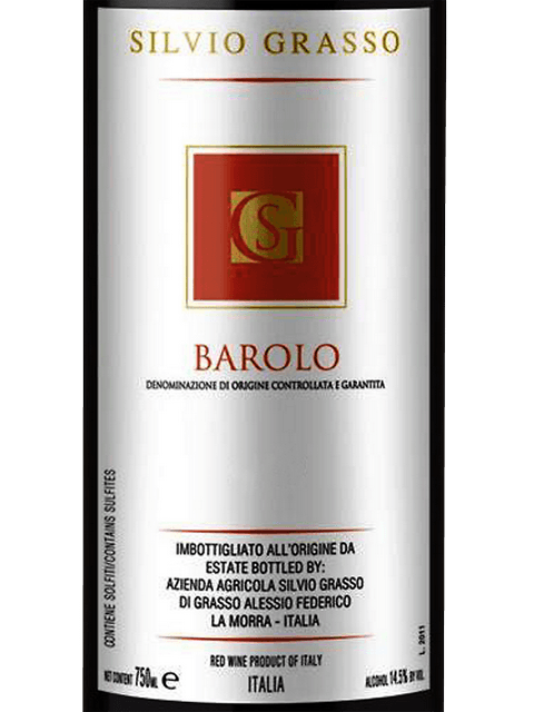 Silvio Grasso, Barolo, Pi Vigne