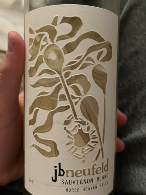 Jb Neufeld, Sauvignon Blanc, Horse Heaven Hills