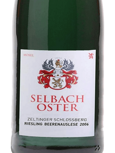 Selbach-Oster, Bernkasteler Badstube Riesling Beerenauslese, Mosel