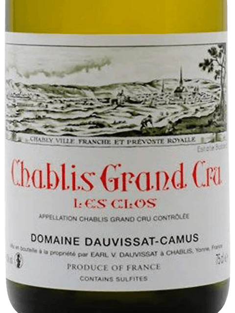 Domaine Dauvissat-Camus, Chablis Grand Cru, Les Clos