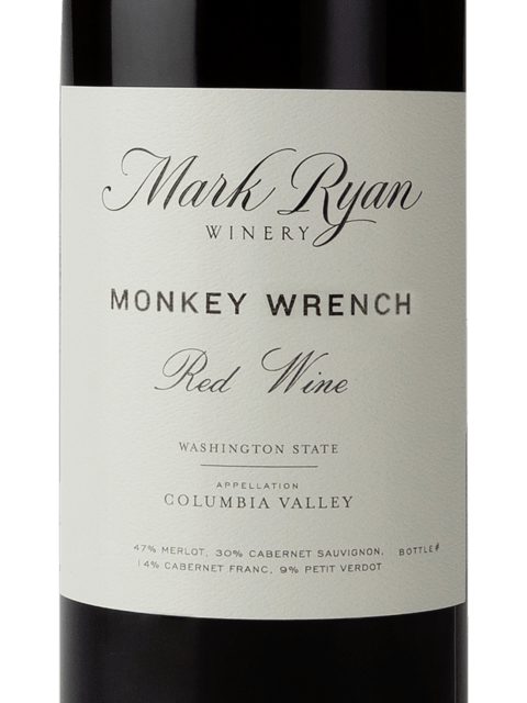 Mark Ryan Winery, Monkey Wrench, Columbia Valley