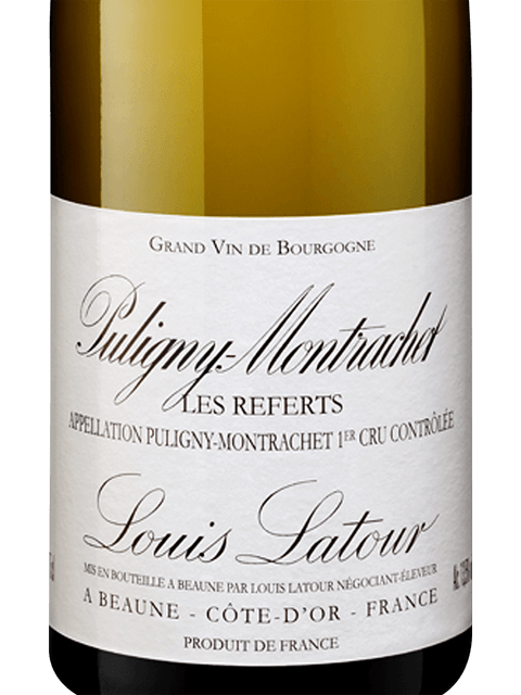 Louis Latour, Puligny-Montrachet Premier Cru, Les Referts