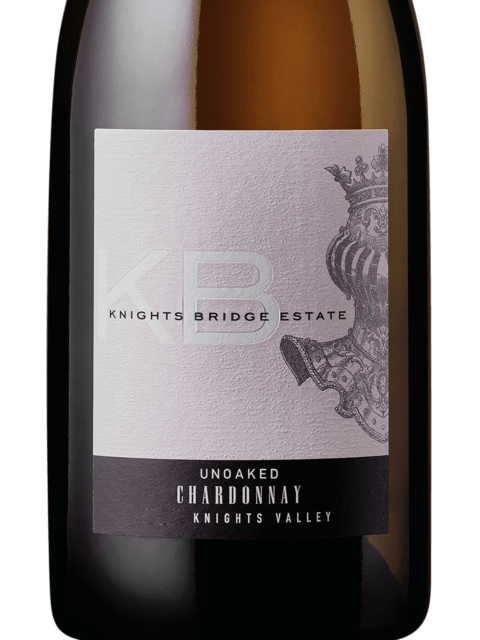 KB by Knights Bridge Estate Unoaked Chardonnay, Knights Valley