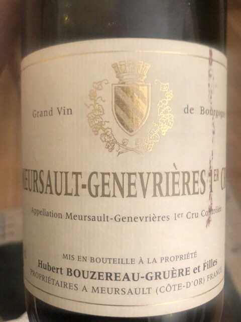 Bouzereau Gruere, Meursault