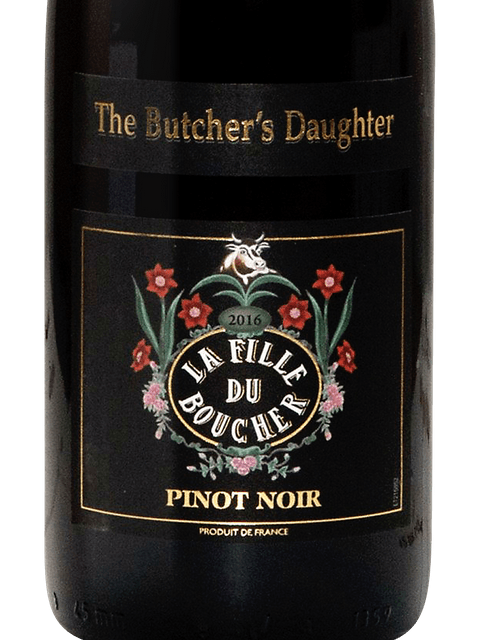 The Butcher's Daughter, Pinot Noir, Pays d'Oc