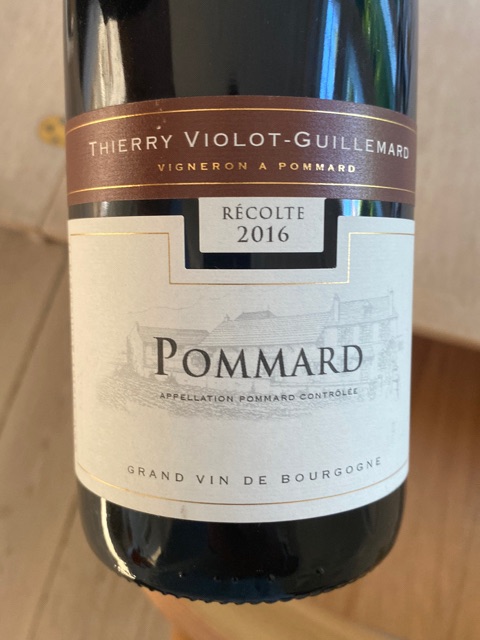 Joannes Violot-Guillemard, Pommard