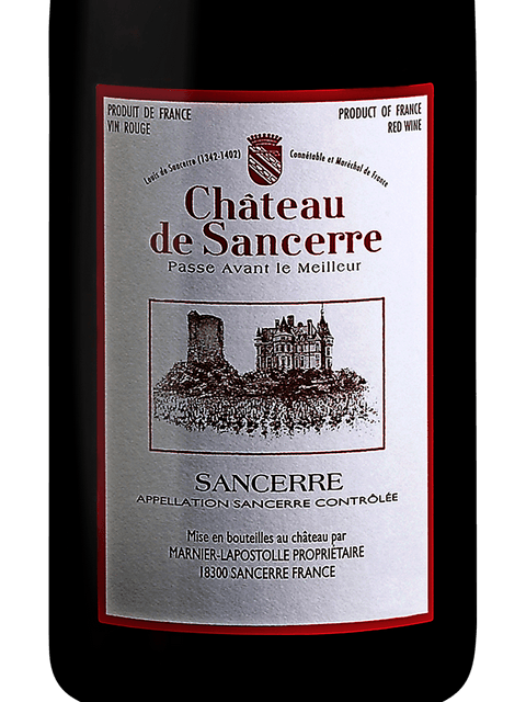 Chateau des Sancerre, Rouge, Sancerre