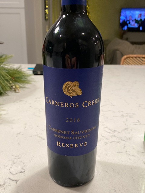 Carneros Creek, Reserve Pinot Noir, Los Carneros