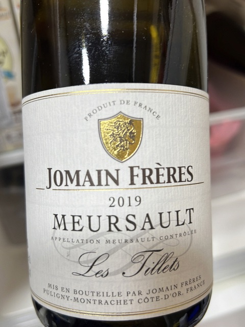 Jomain Freres, Meursault, Les Tillets
