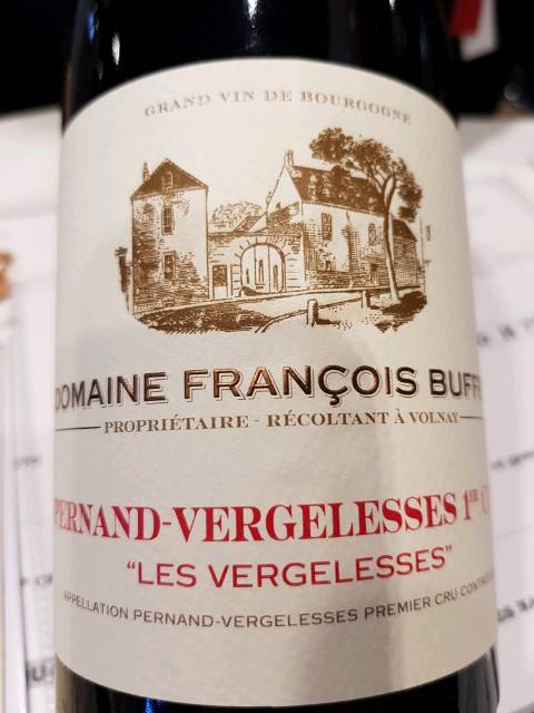 Domaine Francois Buffet, Pernand-Vergelesses Premier Cru, Les Vergelesses