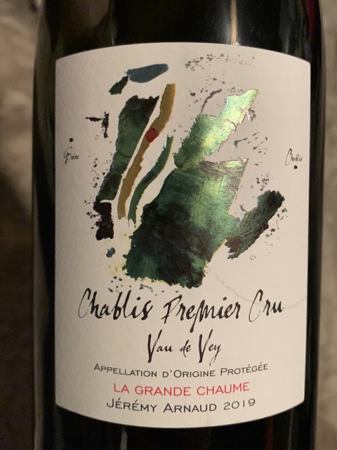 Jeremy Arnaud, Chablis Premier Cru, Vau de Vey La Grande Chaume