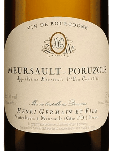 Henri Germain, Meursault Premier Cru, Porusot