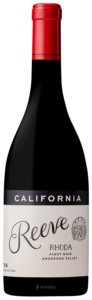 Reeve, Pinot Noir Special Reserve, Anderson Valley