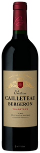 Chateau Cailleteau Bergeron, Tradition, Blaye-Cotes de Bordeaux