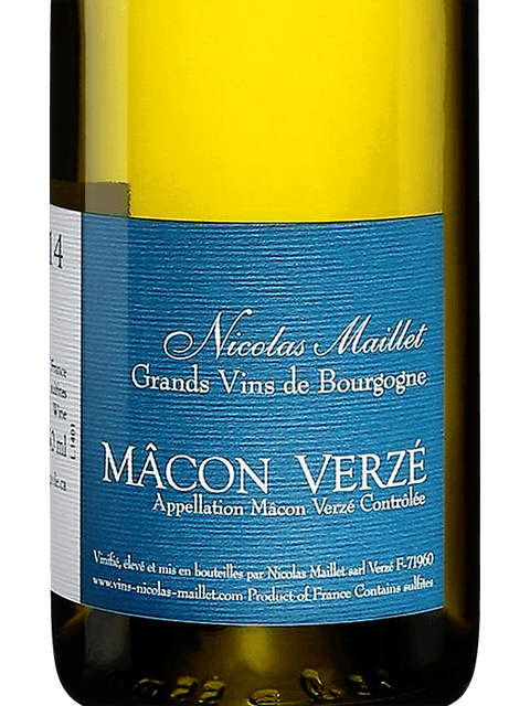 Nicolas Maillet, Macon, Verze
