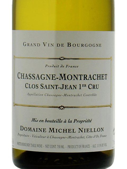 Domaine Michel Niellon, Chassagne-Montrachet Premier Cru, Clos Saint-Jean Blanc