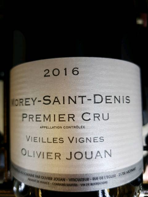 Manuel Olivier, Morey-Saint-Denis